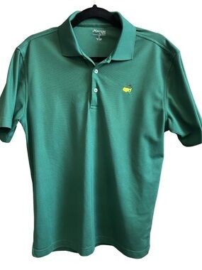 Masters | Augusta | Green Polo Shirt | NWOT | Golf Performance Shirt